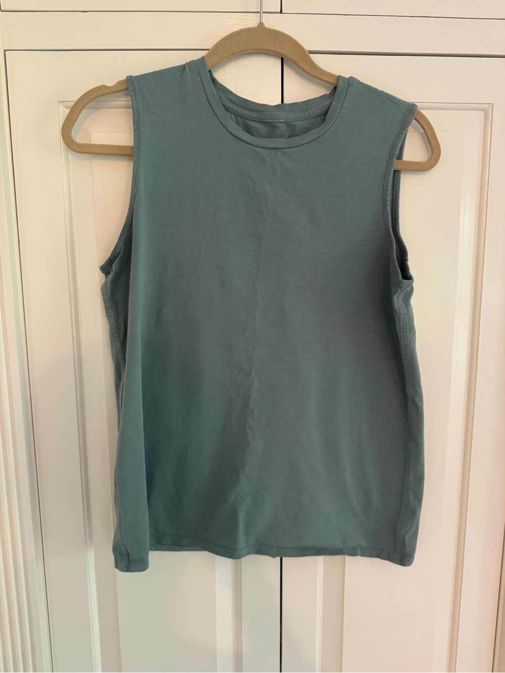 lululemon athletica Muscled Tank in Sage Blue-Green